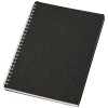 Nero A5 size wire-o notebook in Solid Black