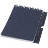 Luciano Eco wire notebook with pencil - small in Dark Blue