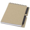 Luciano Eco wire notebook with pencil - small in Natural