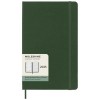 Moleskine hard cover 12 month weekly L planner in Myrtle Green