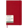 Moleskine hard cover 12 month weekly L planner in Scarlet Red