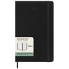 Moleskine hard cover 12 month weekly L planner in Solid Black