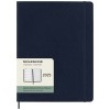 Moleskine soft cover 12 month weekly XL planner in Sapphire Blue