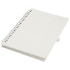 Dairy Dream A5 size reference recycled milk cartons spiral notebook in Off White