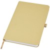 Fabianna crush paper hard cover notebook in Olive
