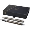 Parker IM rollerball and ballpoint pen set in Grey