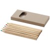 Artemaa 6-piece pencil colouring set in Natural