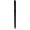 Chartik monochromatic recycled paper ballpoint pen with matte finish in Solid Black