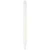 Chartik monochromatic recycled paper ballpoint pen with matte finish in White