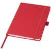 Thalaasa ocean-bound plastic hardcover notebook in Red