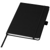 Thalaasa ocean-bound plastic hardcover notebook in Solid Black