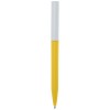 Unix recycled plastic ballpoint pen in Yellow