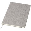 Ramona A5 cotton notebook in Grey