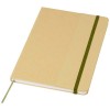 Nelida A5 recycled cardboard hard cover notebook in Forest Green