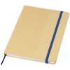 Nelida A5 recycled cardboard hard cover notebook in Ocean Blue