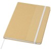 Nelida A5 recycled cardboard hard cover notebook in White