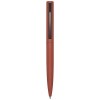 Juana recycled aluminium ballpoint pen (black ink) in Brick