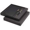 Legato A5 notebook and rollerball pen set  in Solid Black