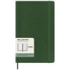 Moleskine soft cover 12 month weekly L planner in Myrtle Green