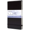 Moleskine large art water colour album in Solid Black