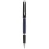 Hemisphere colour blocking rollerball pen with palladium trim (black ink) in Blue