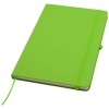 Spectrum Plus A5 hard cover notebook in Lime Green