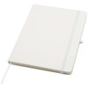 Spectrum Plus A5 hard cover notebook in White