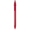 Fidget recycled plastic ballpoint pen (black ink) in Red