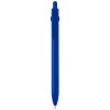 Fidget recycled plastic ballpoint pen (black ink) in Royal Blue