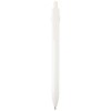 Fidget recycled plastic ballpoint pen (black ink) in White