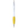 Nash recycled plastic ballpoint pen (black ink) in Yellow