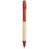 Liliana sugarcane paper ballpoint pen (blue ink) in Brick