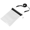 Splash waterproof mini tablet touchscreen pouch in black-solid-and-transparent