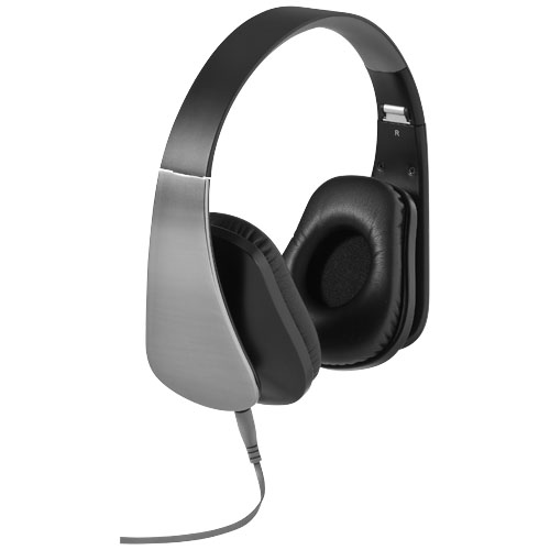Mirage headphones in silver-and-black-solid