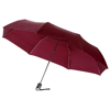Alex 21.5'' foldable auto open/close umbrella in burgundy