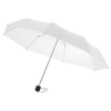 Ida 21.5'' foldable umbrella in white-solid