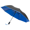 21'' Spark 2-section automatic umbrella in black-solid-and-blue