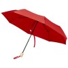 Birgit 21'' foldable windproof recycled PET umbrella in Red