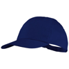 Basic 5-panel cotton cap in royal-blue