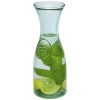 Fresco recycled glass carafe in Transparent Clear