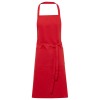 Orissa 200 g/m² GOTS organic cotton apron in Red