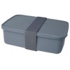 Dovi recycled plastic lunch box in Slate Grey