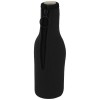 Fris recycled neoprene bottle sleeve holder in Solid Black