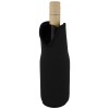 Noun recycled neoprene wine sleeve holder in Solid Black