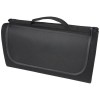 Salvie recycled plastic picnic blanket in Solid Black