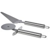 Tagly 2-piece pizza set in Silver