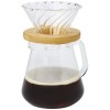 Geis 500 ml glass coffee maker in Transparent