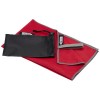 Pieter GRS ultra lightweight and quick dry towel 30x50 cm in Red