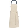 Nia 200 g/m² recycled cotton apron in Ice Blue