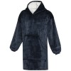 Denali GRS hoodie blanket in Dark Blue